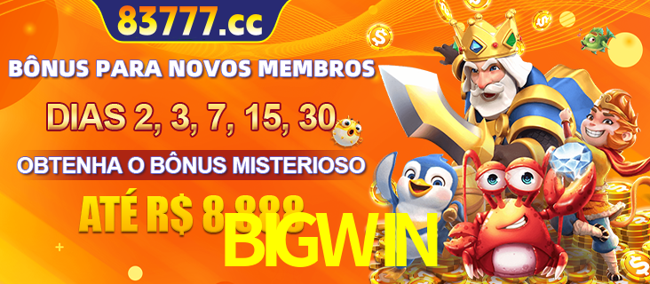Anúncio dos benefícios para Membro VIP Sênior na plataforma BIGWIN, incluindo bônus promocionais, semanais e mensais, ilustrado com o personagem Fortune Tiger.